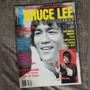 Bruce Lee The Immortal Dragon October 1990 Inside Kung-Fu Presents